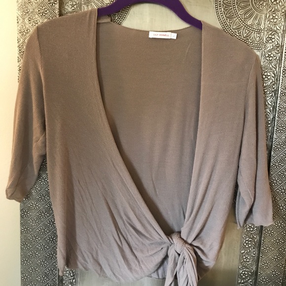 lily ashwell ballet wrap top